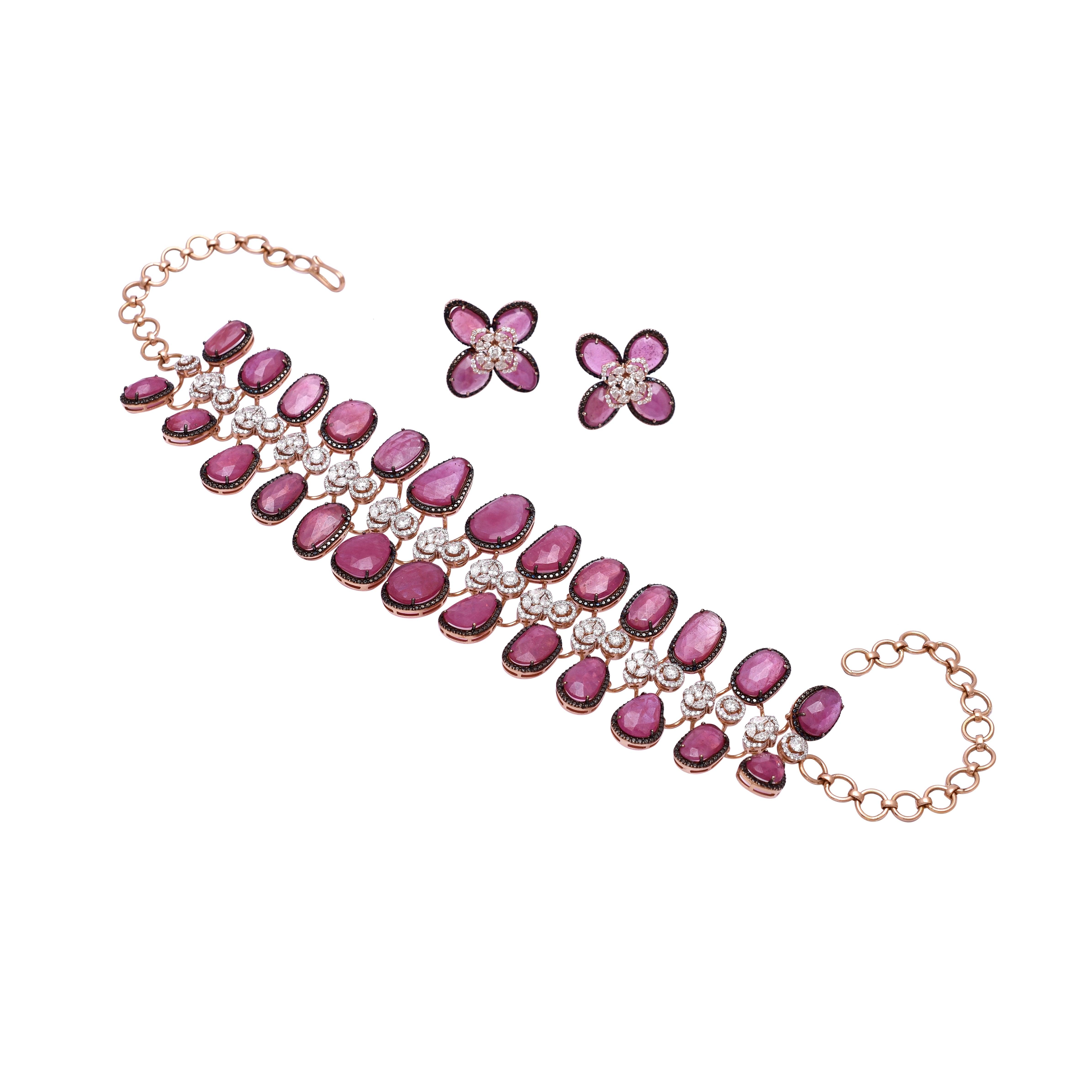 Ruby Reverie Diamond Choker