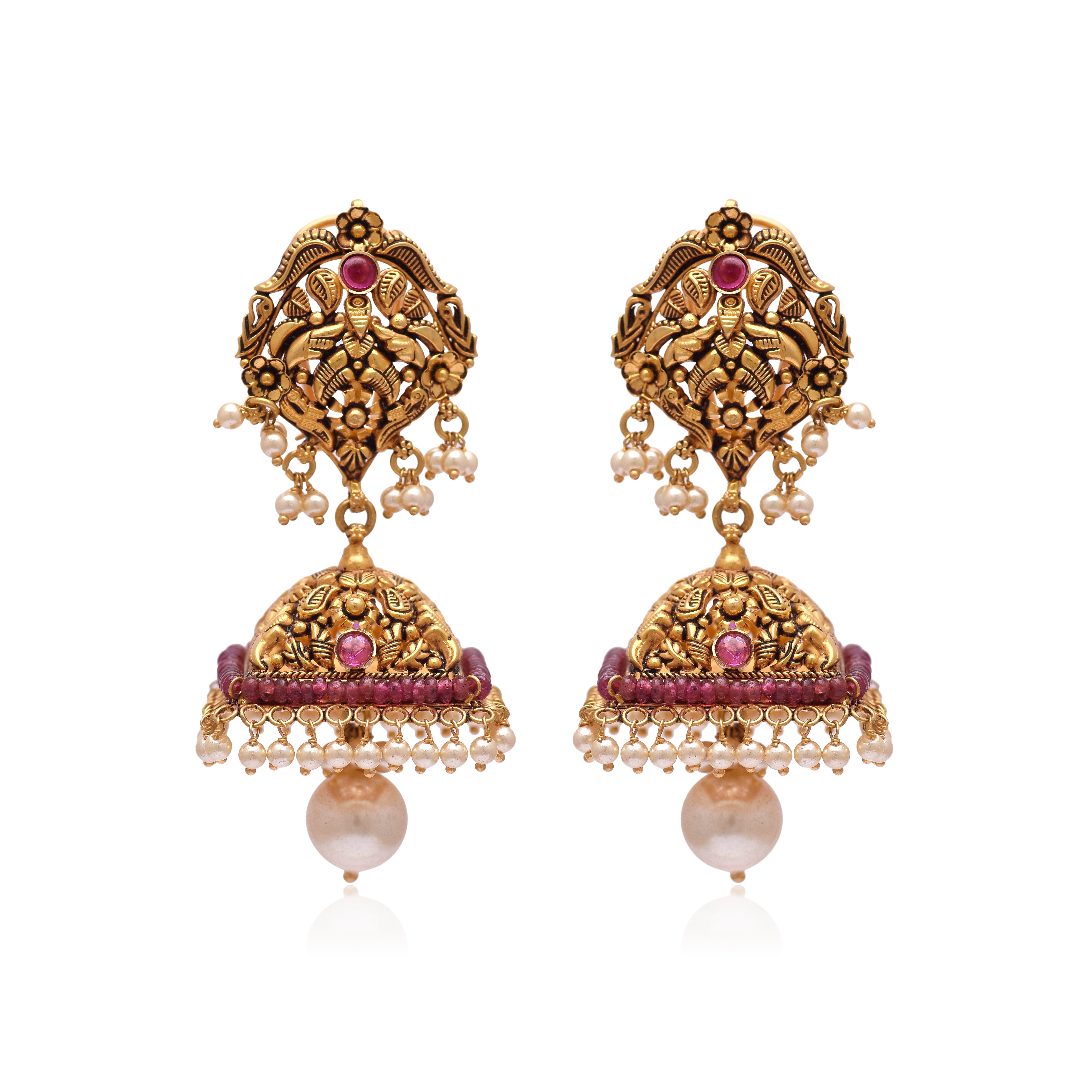 Devika Temple Jhumkas